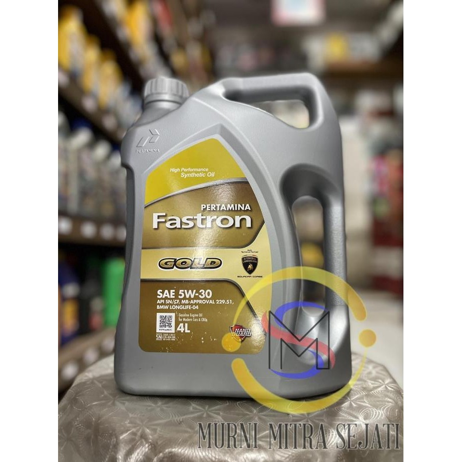 Pertamina Fastron Gold SAE 5W-30 Oli 5W30 5 W 30 Galon 4 L
