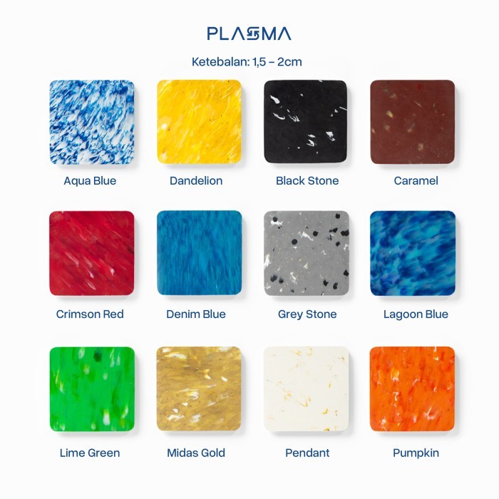 PLASMA Papan Utuh Daur Ulang Plastik Recycle Plastic HDPE LDPE PP Inject Blowing BM Blow Moulding