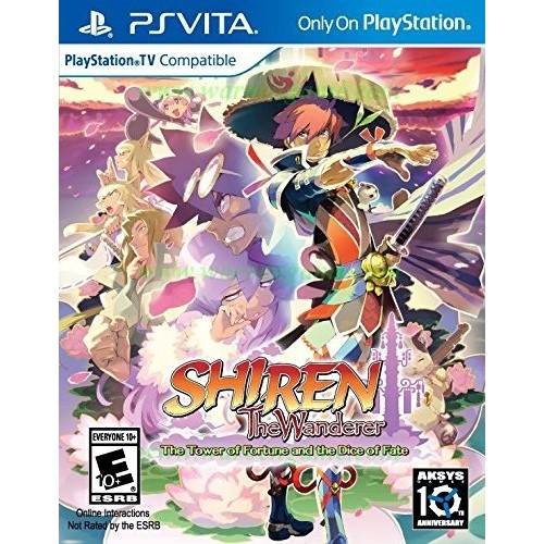 

PSVita Shiren The Wanderer: T.T.o.F and the Dice of Fate R1 / RAll
