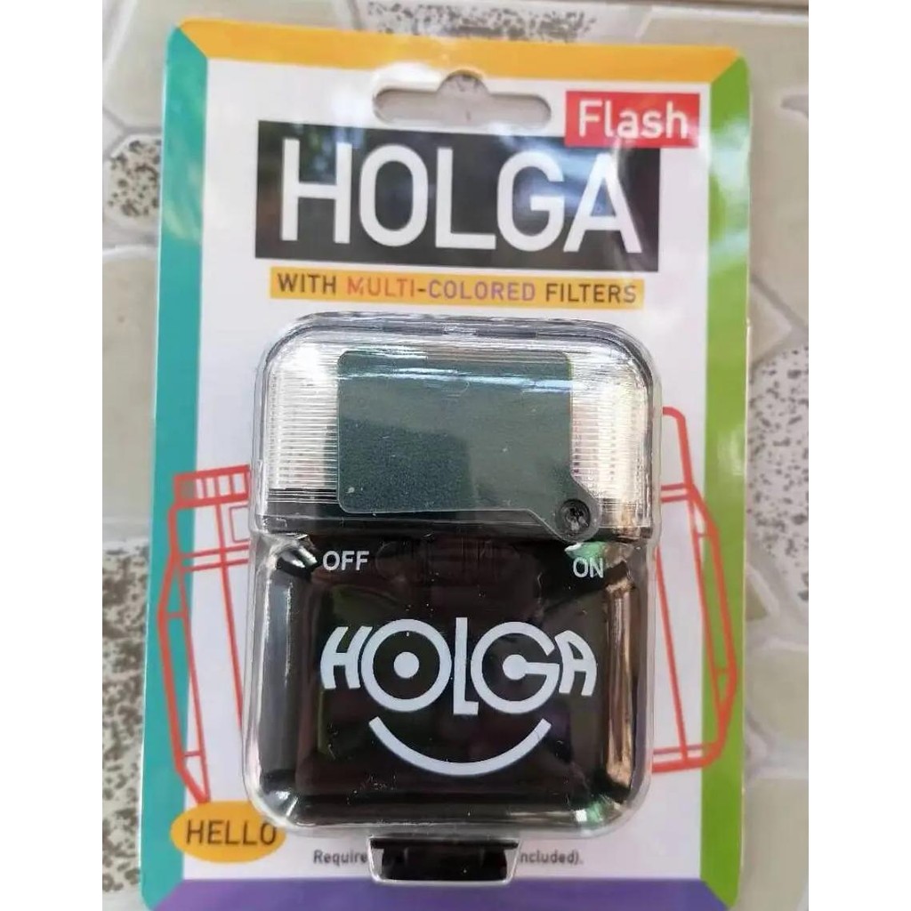 Terlaris !!! Holga Flashing.Color Palette 12Mfc 120 And 135 Camera Universal Flash Light Po 10Hari