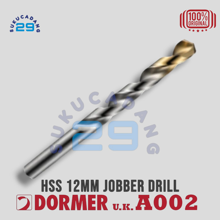 Mata Bor Besi Dormer Hss 12Mm