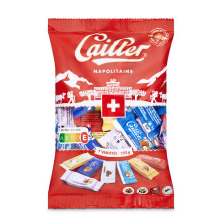 

Ready SWISS Import Cailler Napolitains Snack Cokelat mix 250g