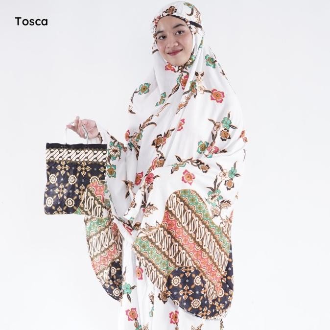 Spesial Mukena Bali Cindai Batik Arnia Terbaru / Mukena Rayon / Mukena Jumbo