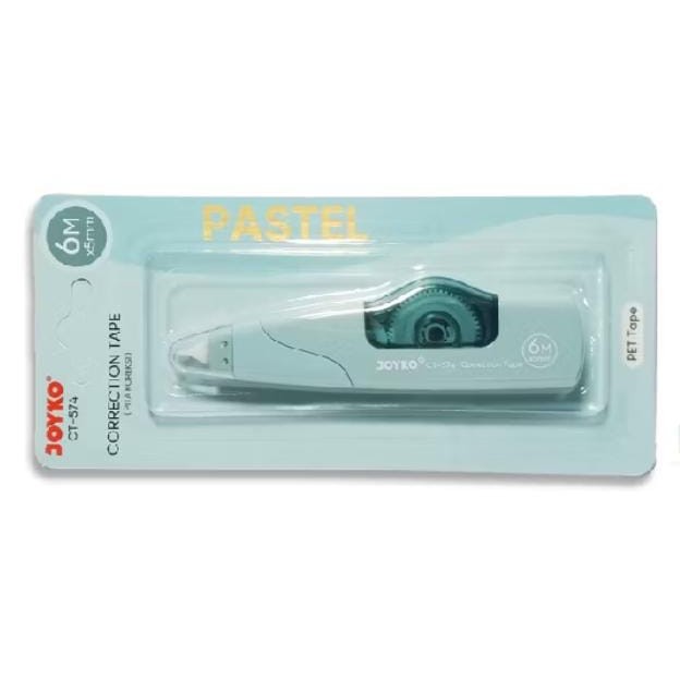 

Pita Koreksi CT-574 Correction Tape Tip X Kertas Joyko PASTEL COLORS (1 pcs)