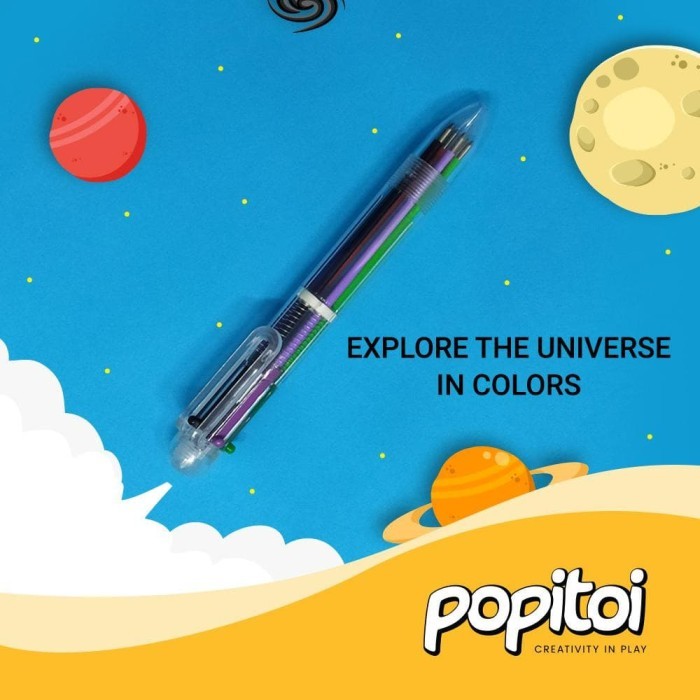 

PRODUK TERBATAS POPITOI 6 COLOR IN 1 PEN PULPEN WARNA WARNI KODE 361