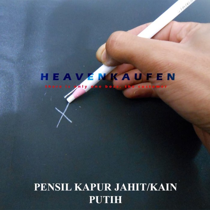

EKSLUSIF KAPUR JAHIT / KAPUR KAIN BENTUK PENSIL WARNA PUTIH (CHALK PENCIL) KODE 267