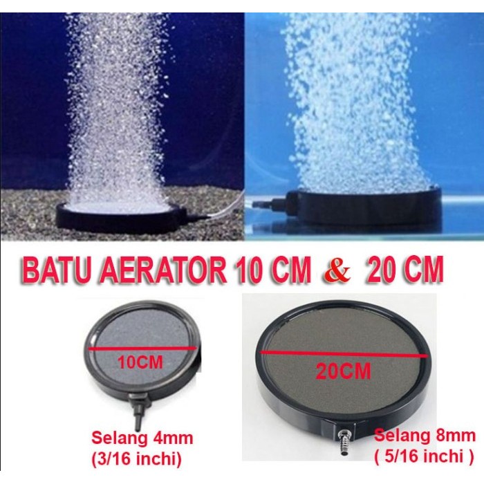 Batu Aerai Batu Aerator Bulat Batu Gelembung Oigen Aquarium