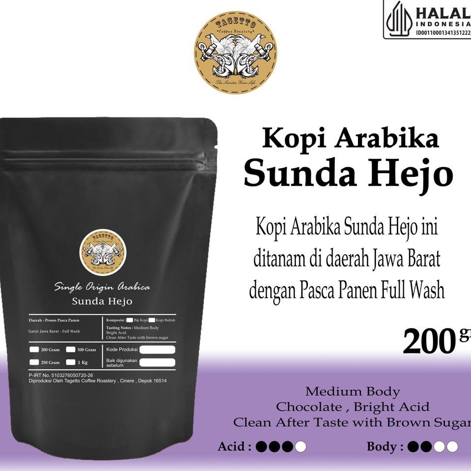 

Opi Arabia Unda Hejo 200Gr Atau Bubu Preanger Arabica Coffee