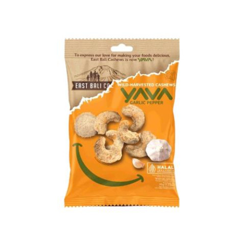 

Yava Garlic Pepper Cashew Nuts 35Gr/Pcs