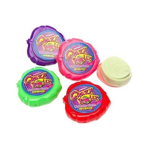 

Crazy Roll Asrt Buble Gum 50Gr/Pcs