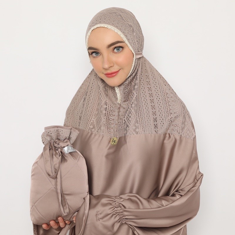 Alat Sholat Bestseller Rukuh Rukoh Dewasa Mukenaj Santriwati Jumbo Terusan Santri Ponco Murah 2025 B