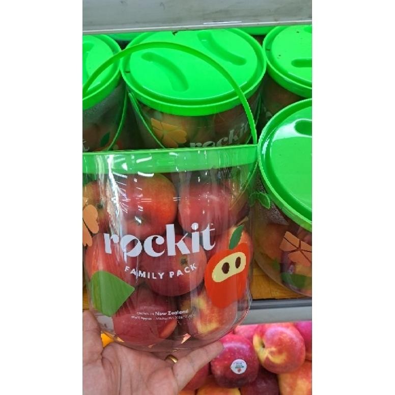 

Buah Apel Rockit Family Pack Isi 16 Kemasan Ember Jumbo