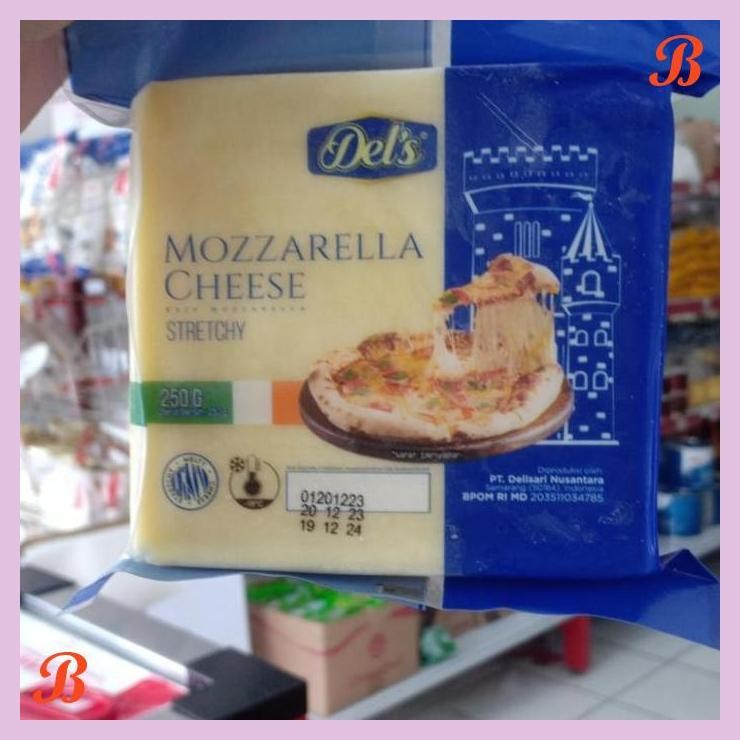 

| VRB | DELS IRISH DEL MOZARELLA KEJU 250 G CHEESE MOZARELA MOJA KARET