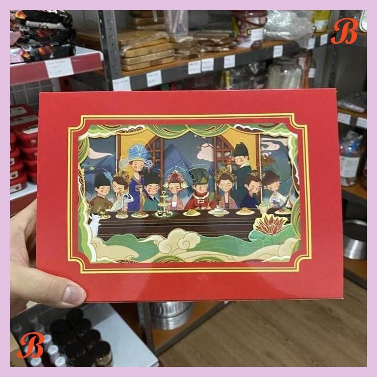 

| VRB | BOX MOON CAKE ISI 6 PALACE DUS KUE BULAN MOONCAKE PREMIUM