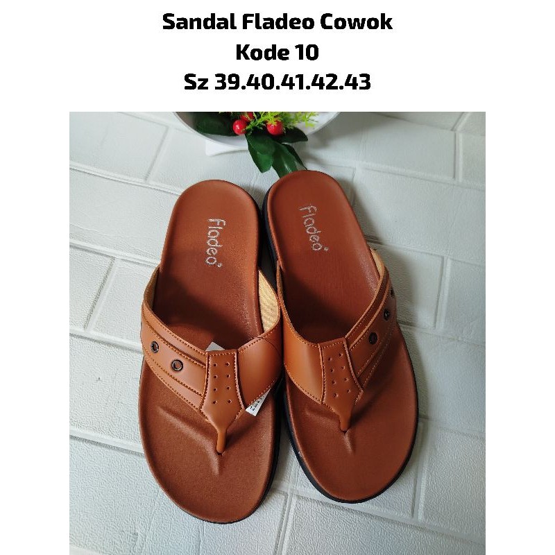 New Sandal Japit Fladeo Cowok kode 10 brand matahari size 39-43