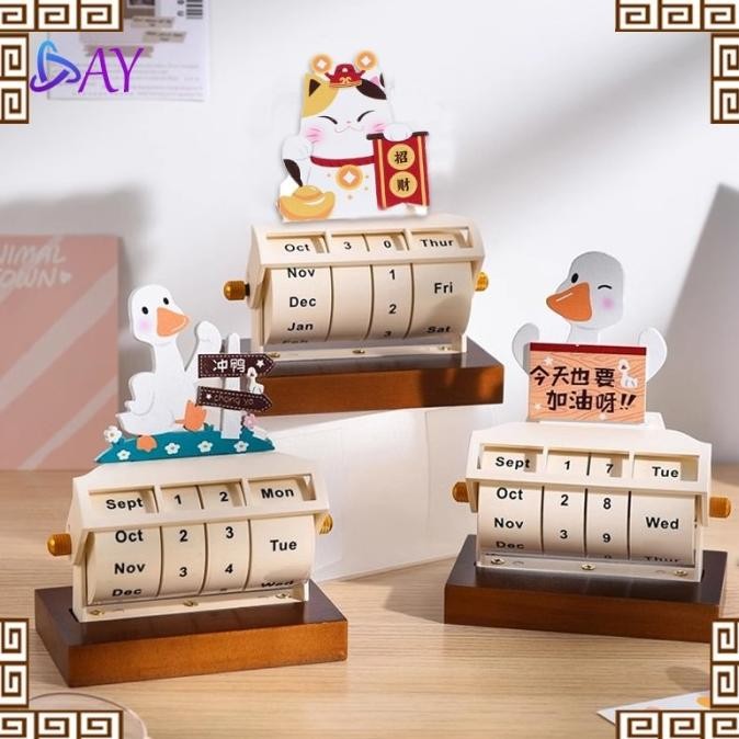 

Sale Kalender Roda Berputar Rotatable Calender Kalender Masa Aesthertic Calendar Perpetual Calendar