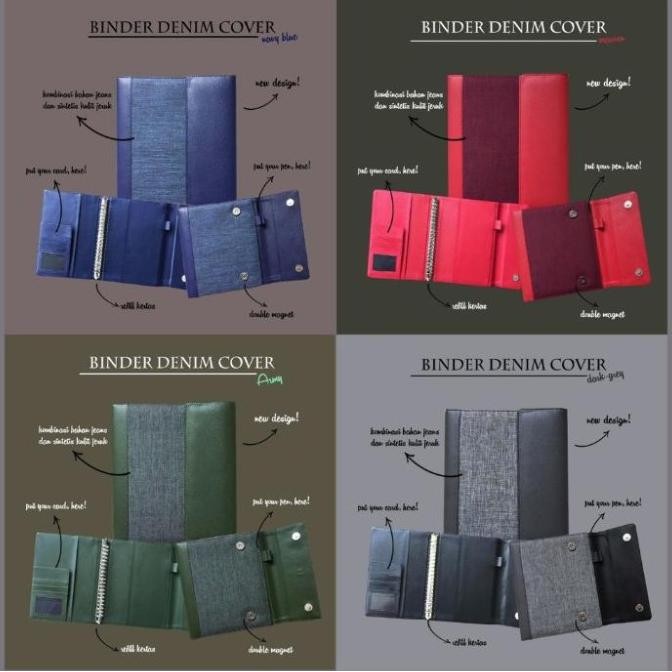 

Murah Binder Denim Cover A5/B5