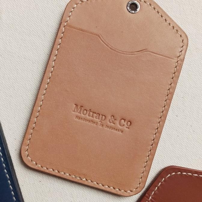 

Murah Motrapandco Id Name Tag / Lanyard Kulit