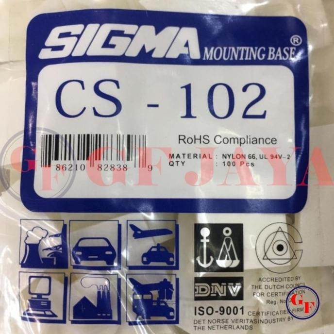 

Murah Tie Mount Sigma / Sigma Mounting Base Cs 102