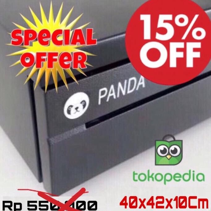 

LACI UANG KASIR PANDA PRJ-4042 METAL CASH DRAWER 6BILL 4COIN
