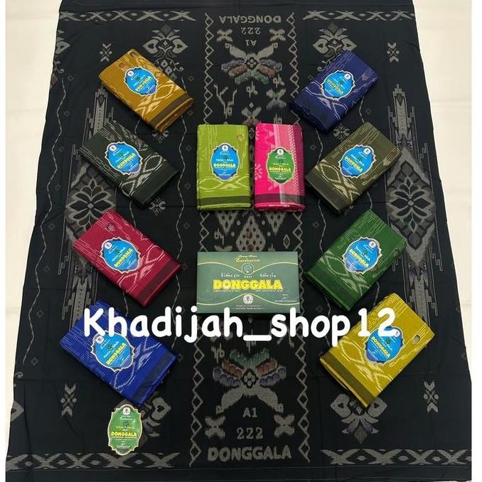 Miliki Sarung Donggala Kembang Asli 100% Hbb Abdillah Alaydrus Sarung Donggala Murah Bagus Kualitas 