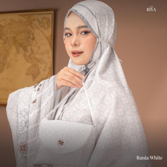 Spesial Mukena Dewasa Tazbiya Premium Silk Motif Batik Rania Allsize