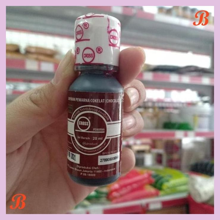 

| VRB | CROSS PEWARNA CHOCOLATE COKLAT 20ML