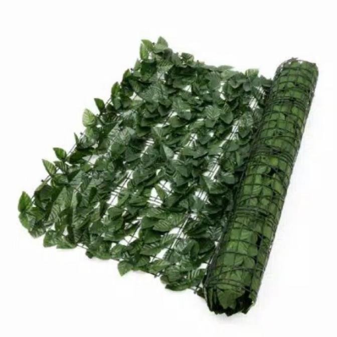 DAUN RAMBAT 1 Roll 1 x 3 METER DEKORASI DINDING BUNGA PLASTIK TANAMAN