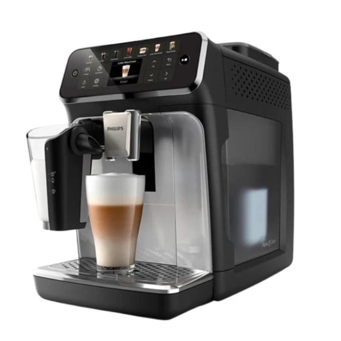 Philips Esspresso Full Auto Black Silver Ep4446/70 Coffee Maker Philips Widiadwiputrii02