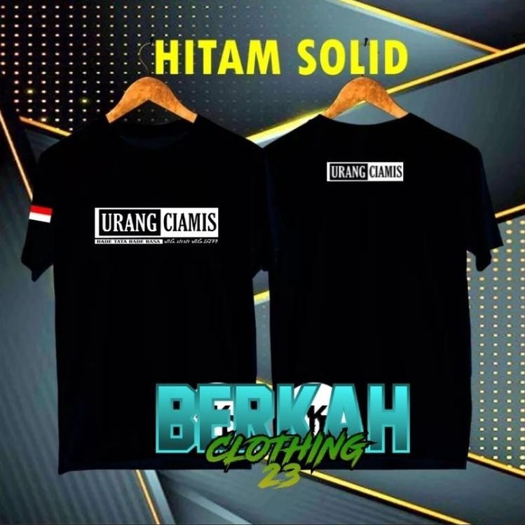 T-Shrit Kaos Urang Ciamis Baju Urang Sunda Ciamis Combed 24S
