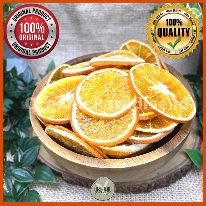 

Dried Orange Navel Slice / Jeruk Navel Kering Iris Fresh 250 gram