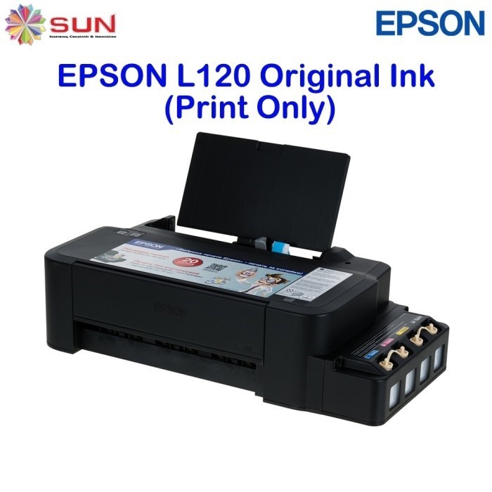 Paket Printer Epson L120 Tinta Original