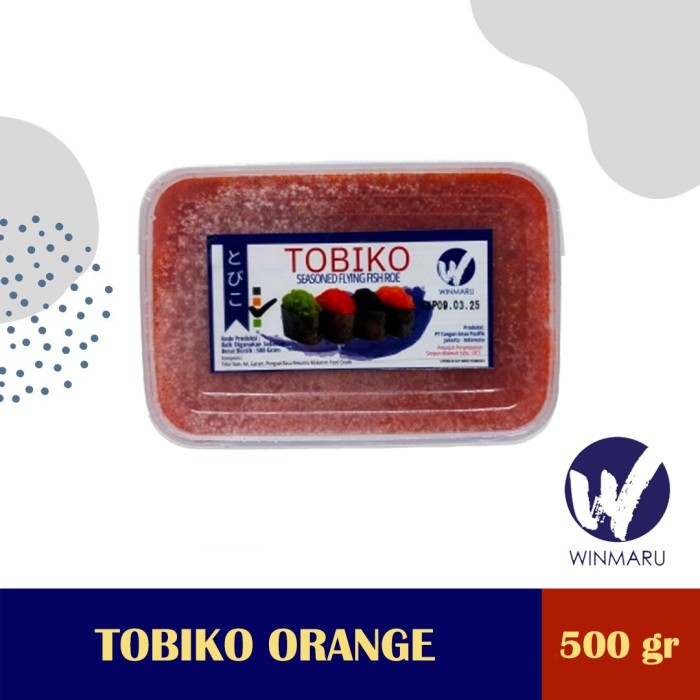 

Tobiko Orange Flying Fish Roe 500 Gr