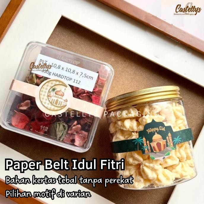 

favorit] Paper Belt LPBI Sabuk Kertas Label Hiasan Toples Kue Kering Lebaran Idul Fitri