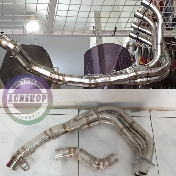 Spesial Header Knalpot Racing Zx250R Zx 25R - Leher Knalpot Zx 25R Zx25R