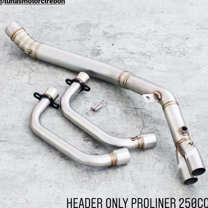 Spesial Header Leher Knalpot Proliner Ninja250 Fi R25 Cbr250Rr Rr Mono Z250Sl