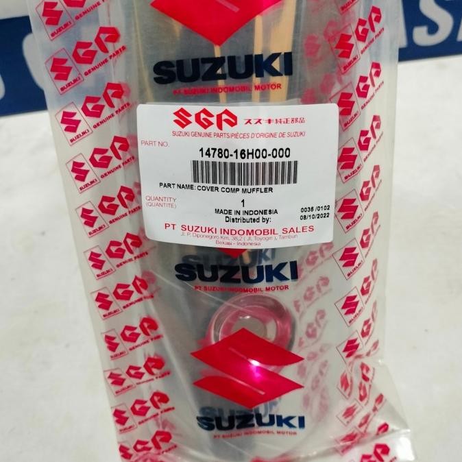 Diskon Cover Tameng Croom Pelindung Panas Knalpot Shogun  125 Fl Rr Robot Ori