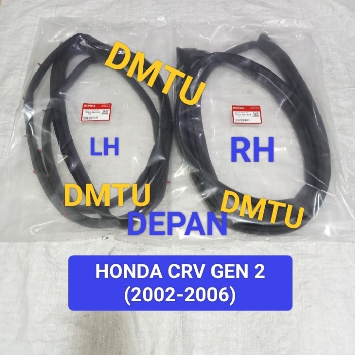 Karet Pintu Depan Honda Crv Gen 2 (2002-2006) 1 Pintu Made In Japan