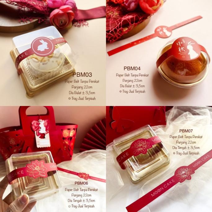 

,,,,,,,] Paper Belt Sabuk Kertas Mooncake PBM Kue Kering Pia Snowskin Nastar