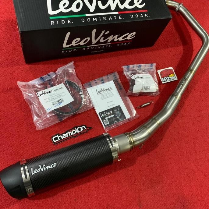 Spesial Knalpot Leovince Gp Corsa Carbon Evo Long Italy Yamaha Xsr 155 Xsr155