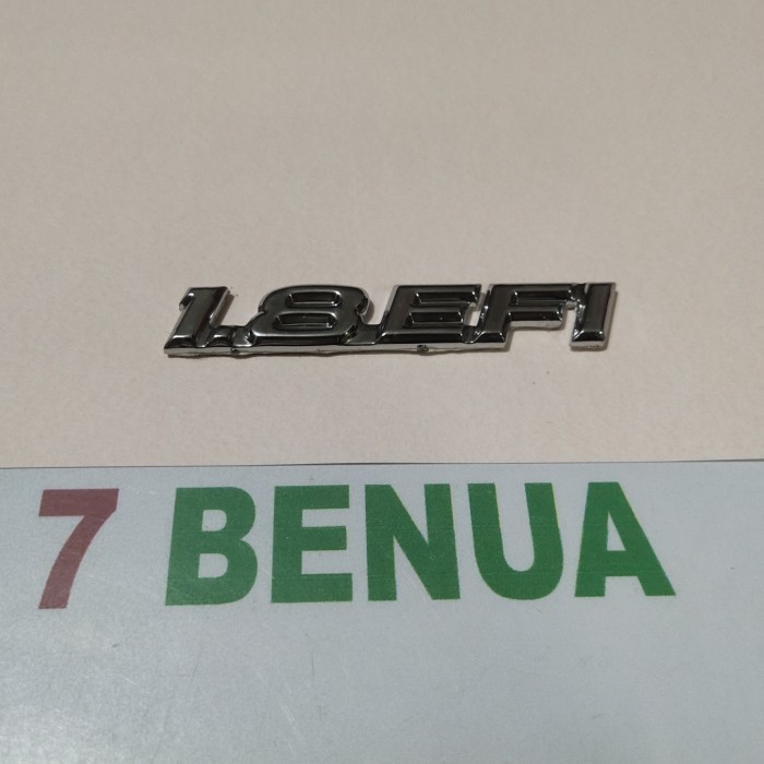 EMBLEM 1.8 EFI CHROME TOYOTA KIJANG KRISTA KAPSUL