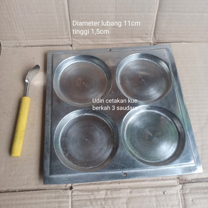 Cetakan Martabak Mini Loyang Martabak 4 Lubang Normal