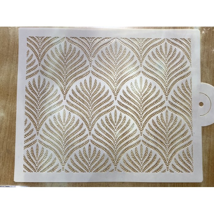 

TERBARU Stencil lace cake no (6) / stensil cake decor 38x31 cm PROMO!