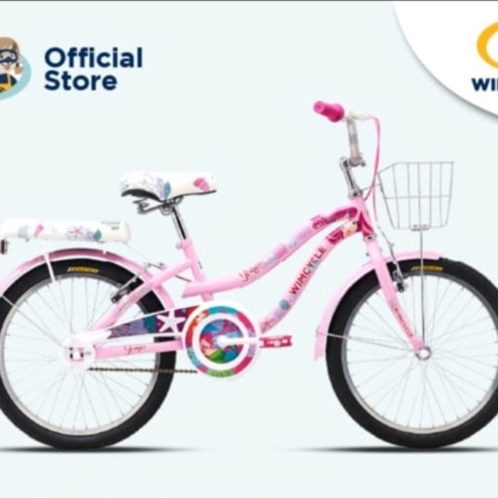 Sepeda Anak Perempuan 20 Inch Wimcycle Yuna