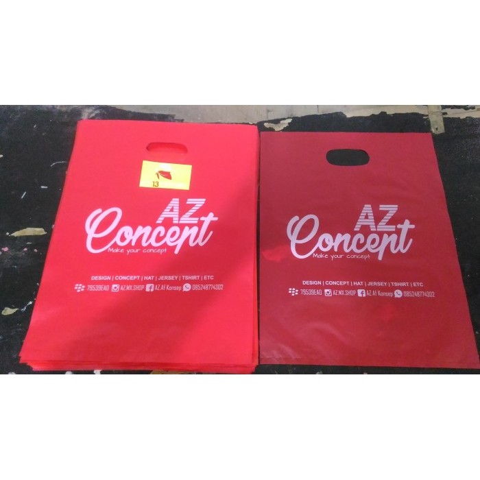 

Plastik Hd Plong 30X40 Sablon Packing Hijab,Kaos, Aksesoris Dll