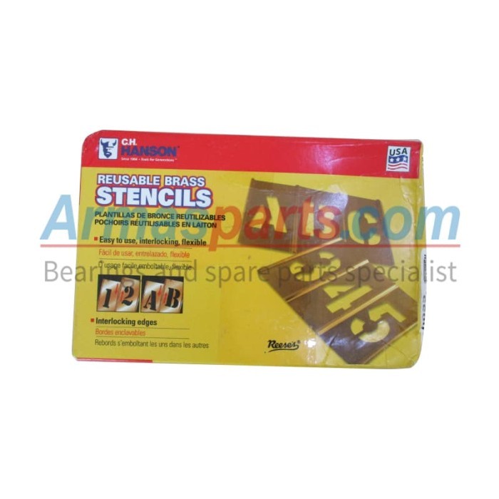 

TERBARU 3 In Letter Stencil Set ARS1481 PROMO!