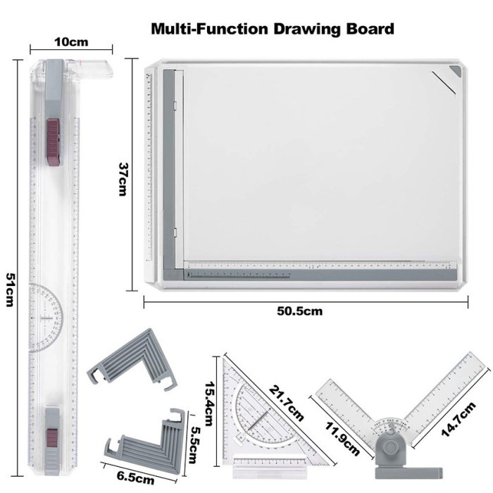 

TERBARU Meja Gambar A3 Professional Drawing Board Meja Gambar Arsitek HOT SALE!