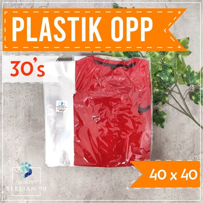 

Plastik Opp 40X40 Cm 30S Micron Plastik Opp Lem Plastik Opp Seal