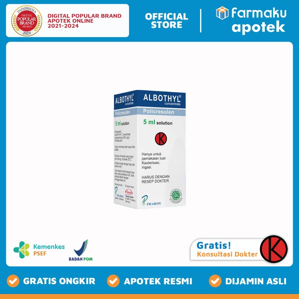 Albothyl Konsentrate 5 ml - BNS