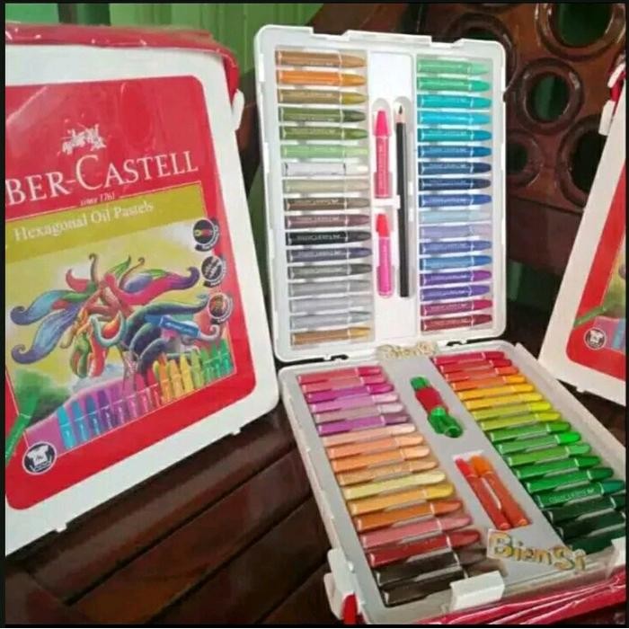 

KRAYON FABER CASTEL EXAGONAL 72 WARNA